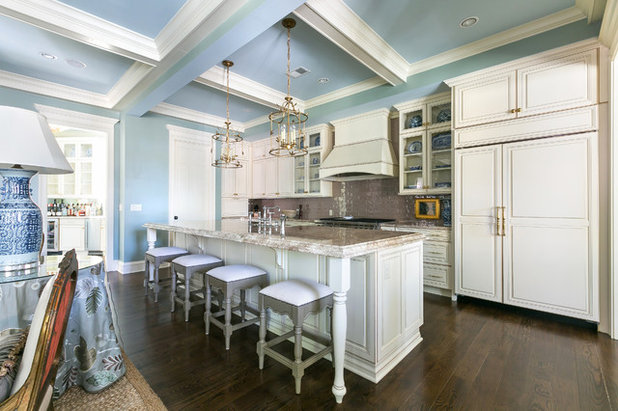 Transitional Kitchen by Classic Kitchens of Charleston