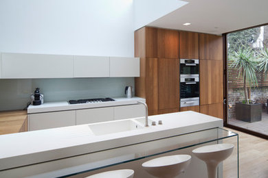 London W6 - modern kitchen and living space