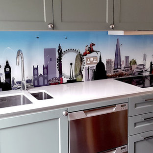 75+ Eklektische Küchen mit Zink-Arbeitsplatte Ideen & Bilder - Januar