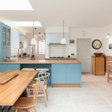 London wrap around extension/refurbishment and cellar conversion