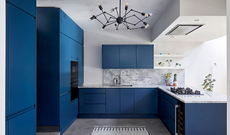 21 Navy Kitchens Packed With Character
