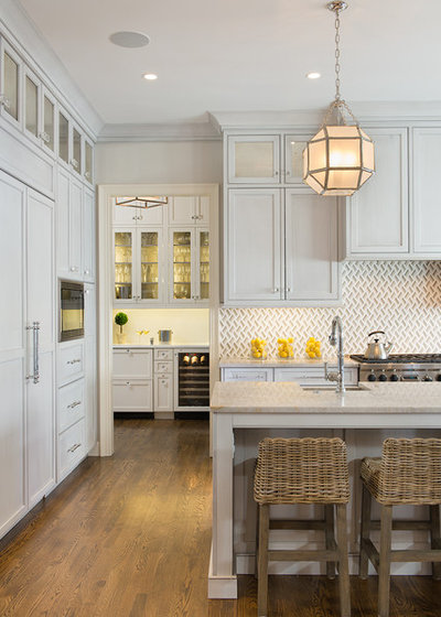 Transitional Kitchen by Thorsen Construction