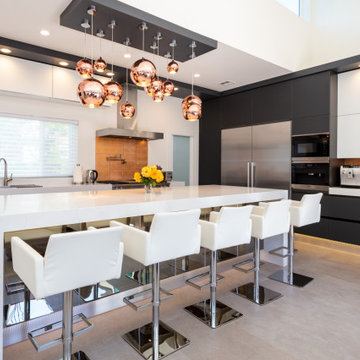 Los Altos Black & White Kitchen & Bath