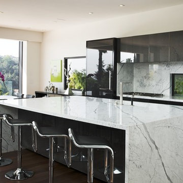 Los Angeles Hills Modern Kitchen