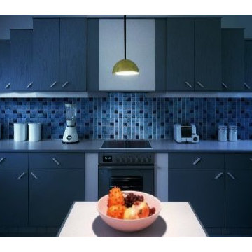 Lots of Blue Kitchen