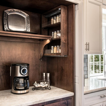 Loud Family Farmhouse Kitchen Remodel with Blue Island