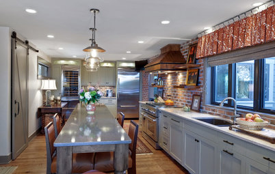 Kitchen of the Week: Upscale Barn Meets Industrial Loft Style