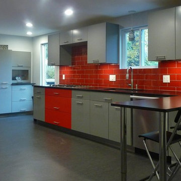 Lowell Contemporary Kitchen 1