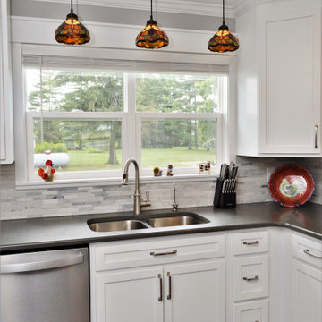 Lowell, IN. Haas Lifestyle Collection. White Maple Kitchen & Laundry