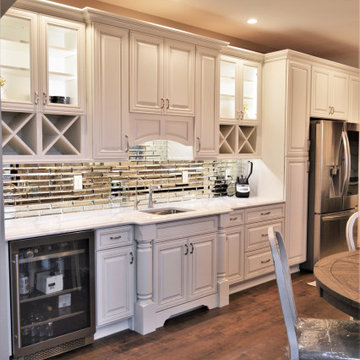 Lowell, IN. Haas Signature Collection. Elegant Traditional Style Kitchen