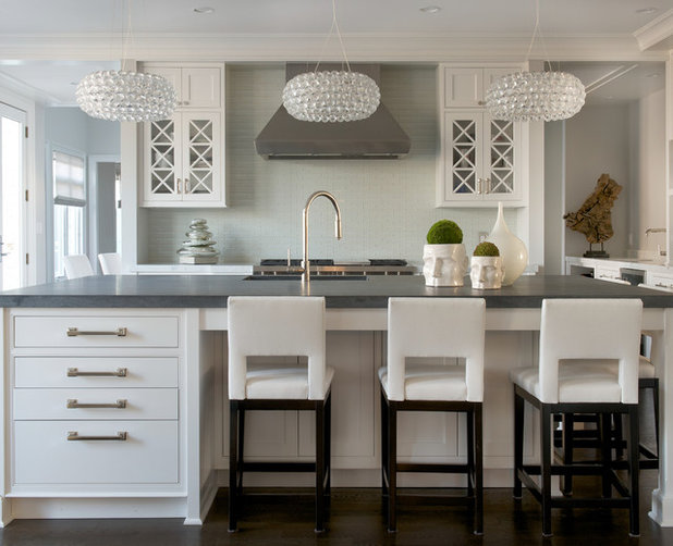 Transitional Kitchen by Susan Glick Interiors