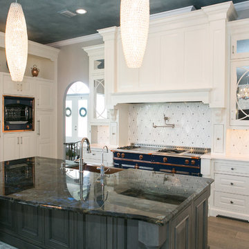 Luxurious Kitchen with Inset Cabinetry
