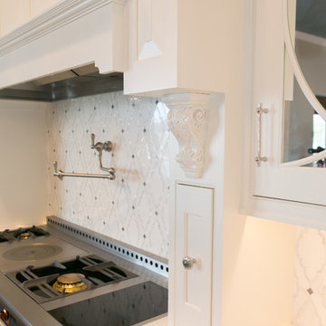 Luxurious Kitchen with Inset Cabinetry
