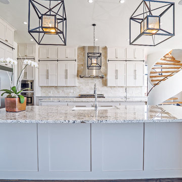 Luxurious White Kitchen