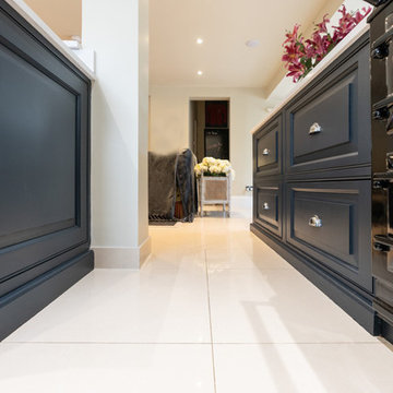 Luxury Blue Kitchen in Ongar