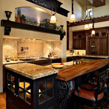 Luxury Castle Hideaway Kitchen Island