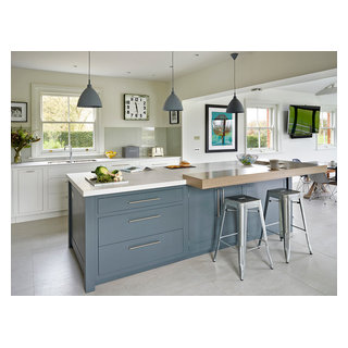 Luxury Classic Contemporary Kitchen - Contemporary - Kitchen - Kent ...