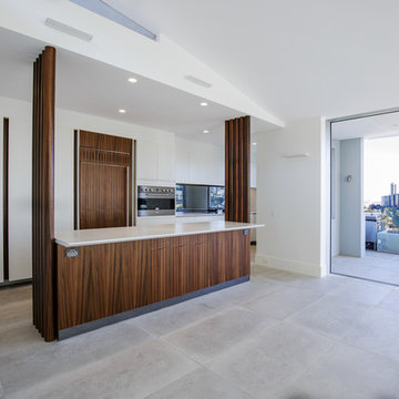 Luxury Kitchen in Neutral Bay complemented with stunning views