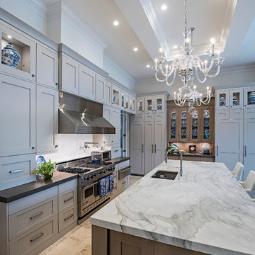 Luxury Kitchen Remodel with High End Cabinetry