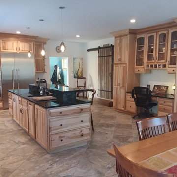 Lyndeborough, Spacious Hickory Kitchen