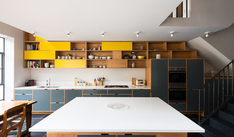 Kitchen of the Week: Cabinets Make a Bold Statement