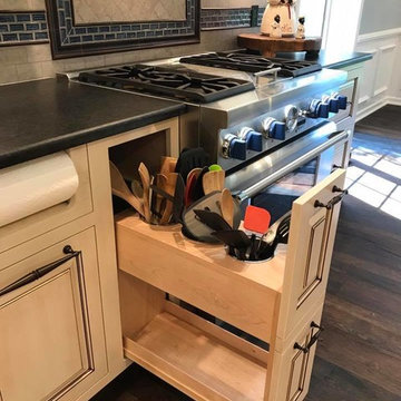 Madisonville Farmhouse Kitchen | Custom Amish Cabinets.