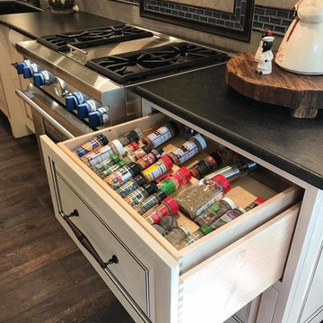 Madisonville Farmhouse Kitchen | Custom Amish Cabinets.