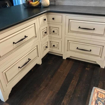Madisonville Farmhouse Kitchen | Custom Amish Cabinets.