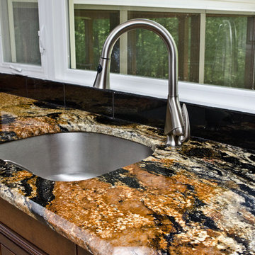 Magma Gold Granite Kitchen in Owings, MD