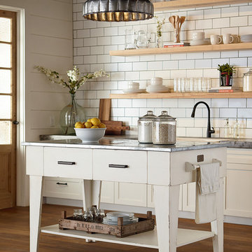 MAGNOLIA HOME - KITCHEN ISLAND - JO'S WHITE