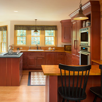 Maine Farmhouse Period Kitchen