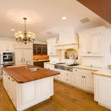 Majestic Adobe Kitchen with Island