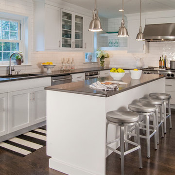 Malvern, PA - Crisp White Expanded Kitchen