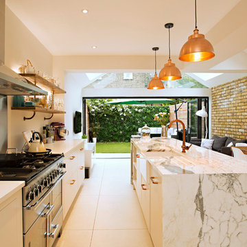 Silky Cream Gable Roof Extension - Tooting