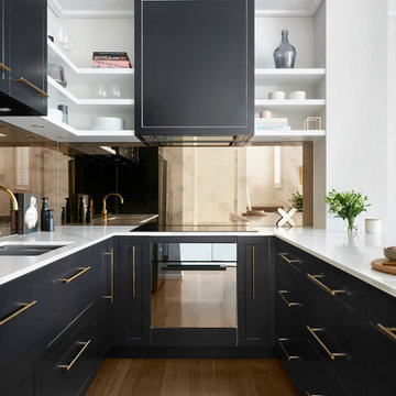 Manhattan via Melbourne kitchen