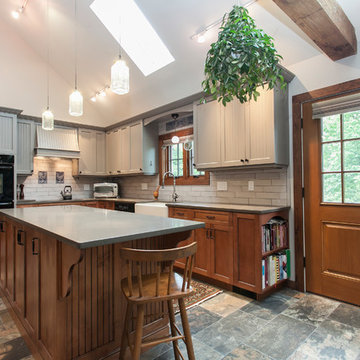 Maple & Gray Kitchen