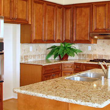 Maple Cabinetry Kitchen Remodel