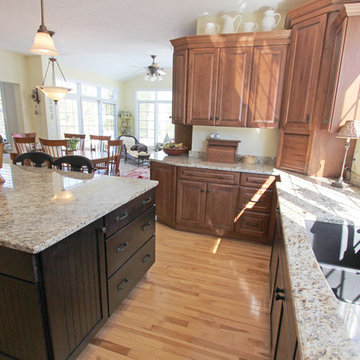 Maple Cabinets with Granite Countertops ~ Olmsted Falls, OH