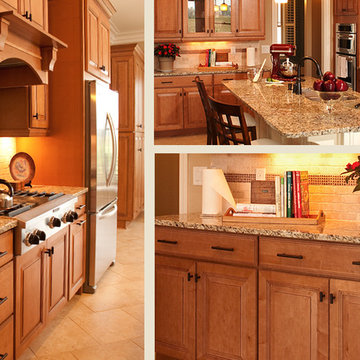 Maple Kitchen Cabinets | Carlton Door Style | CliqStudios