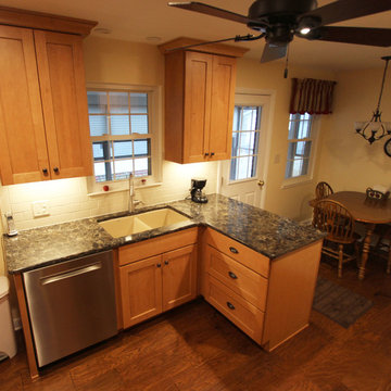 Maple Kitchen with Cambria Laneshaw Countertop ~ Cuyahoga Falls, OH