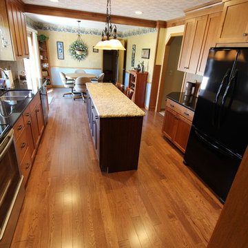 Maple Kitchen with Granite Countertop