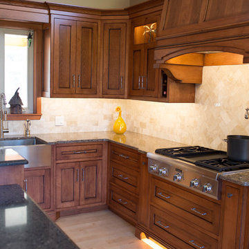 Maple Kitchen with Inset Doors