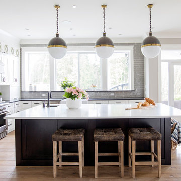Maple Ridge Modern Country Home - Kitchen