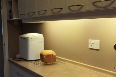 Exemple d'une cuisine moderne.