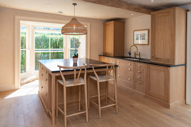 This is an example of a classic kitchen in Wiltshire.