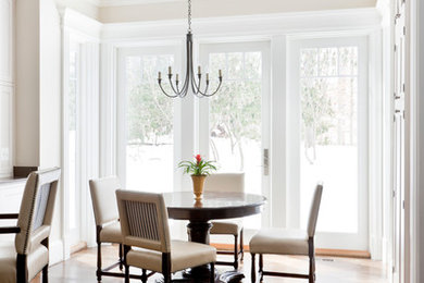 Inspiration for a timeless kitchen/dining room combo remodel in DC Metro