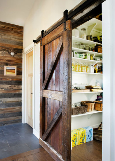 Rustic Kitchen by Lawrence and Gomez Architects