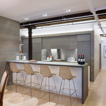 Meatpacking Loft: kitchen