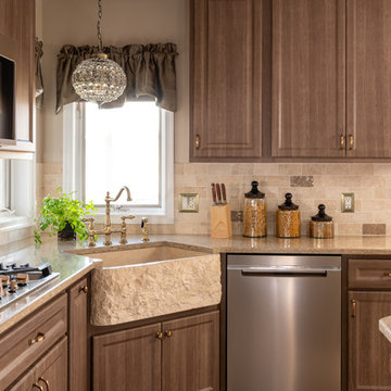 Mediterranean Kitchen Enriched with Details