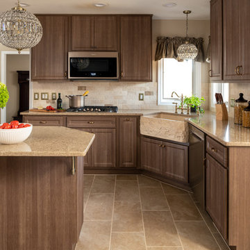 Mediterranean Kitchen Enriched with Details